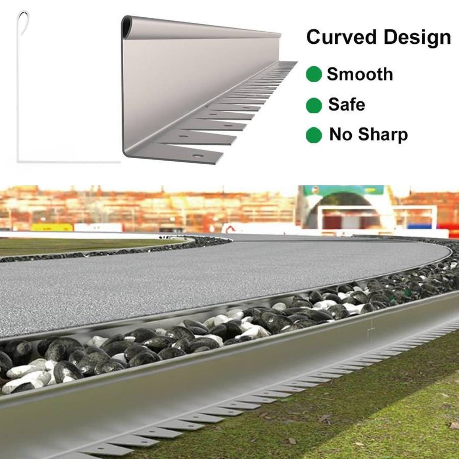 best steel meta edging landscaping