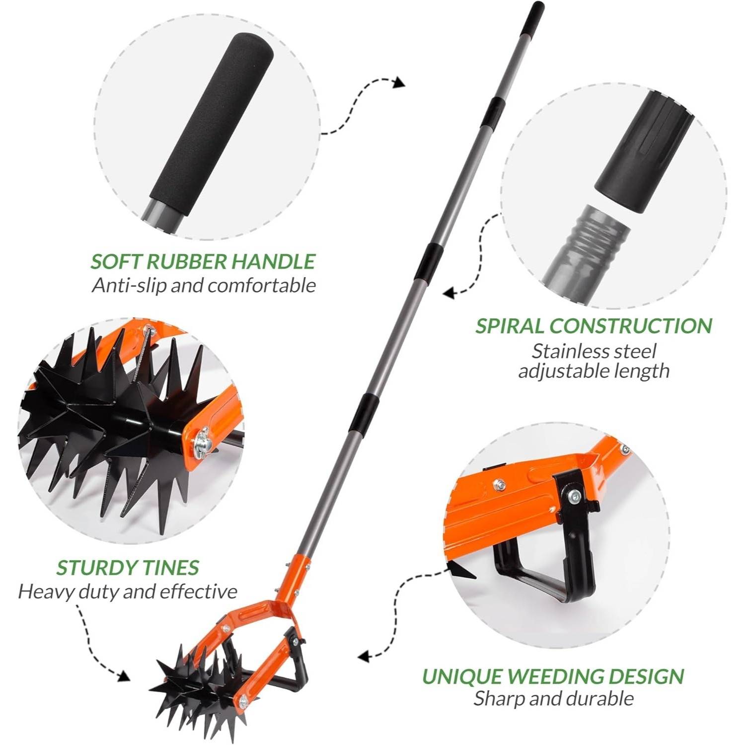 Hand Held Tiller Cultivator: image 3